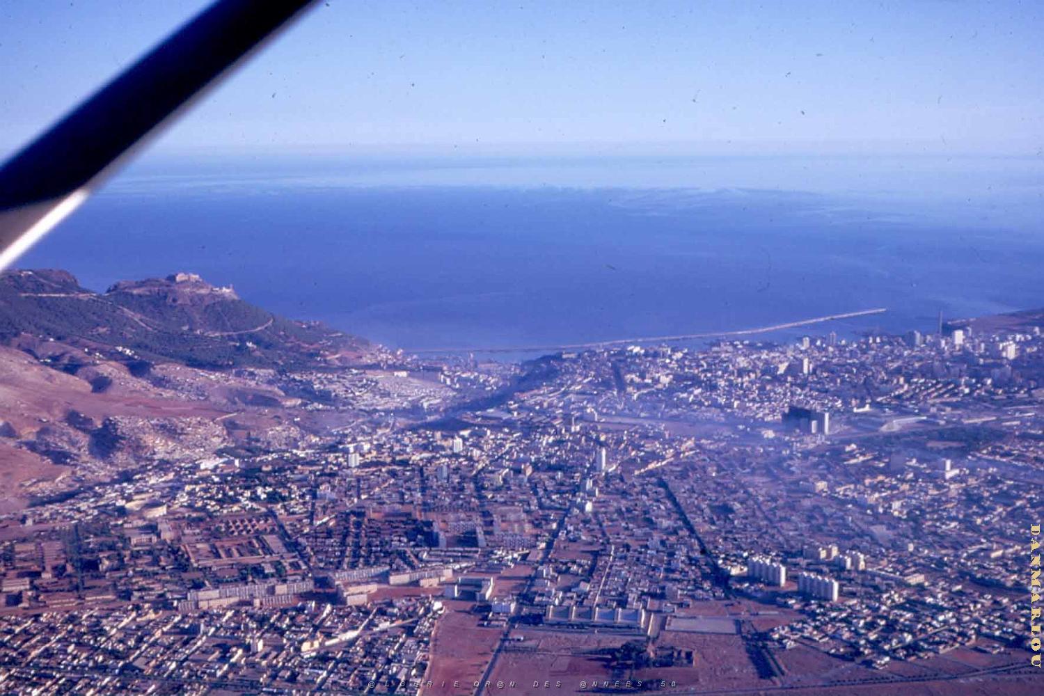 VUE AERIENNE ORAN (4).jpg - Oran 1962